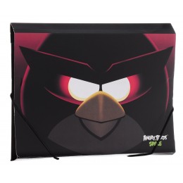 Папка для тетрадей А4 на резинке 'Angry Birds' CENTRUM, картон