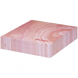 Блок для записей декоративный 8,5*8,5*2см 200л, склейка, 'Fantasy' BERLINGO, розовый