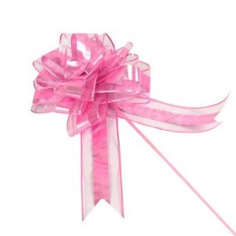 Бант-шар, розовый, 64мм
