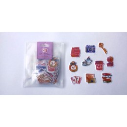 Набор наклеек 'Предметы быта', 70шт, внутри 10 видов