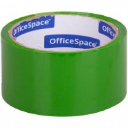 Клейкая лента 48мм*40м зеленая 45мкм OfficeSpace