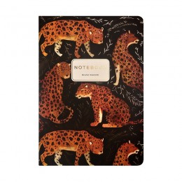 Тетрадь 40л А5 клетка 'Фауна. Леопард' Bruno Visconti