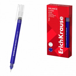 Ручка роллер 0,5мм синяя ERICH KRAUSE 'Balance Stick Classic'