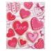 Пакет подарочный Love, 13*16 см 