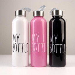 Бутылка для воды 500мл 'My bottle', 21,5*6,5см