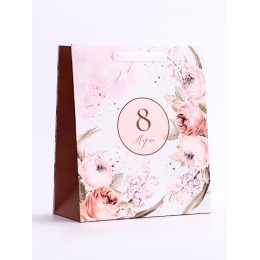 Пакет подарочный 23*27*11,5см 'Нежность' вертикальный