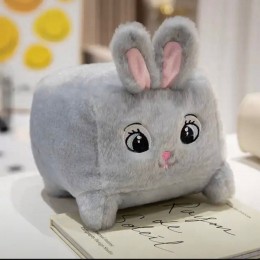 Игрушка мягкая 'Зайка-кубик' 20см, плюш