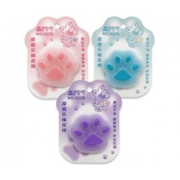 Ластик INTELLIGENT 'Лапка' для ручек 'Пиши-стирай' фигурный