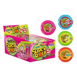 Жевательная резинка 'Super roll' ассорти, 10г, Канди клаб