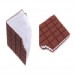 Блокнот А6 80л нелинов. 'Chocolate', с ароматом, мягкая обложка из ПВХ, 100*90*7мм